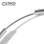 T400 3 mm Thick Mix Cut 925 Sterling Silver Hoop Earrings Large and Small Hoops Gift for Women Girls