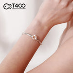 T400 Sakura 925 Sterling Silver Romance Bracelet for Women Love Gift