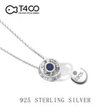 T400 100 Different Languages for I Love You 925 Sterling Silver Pendant Necklace Gift for Women